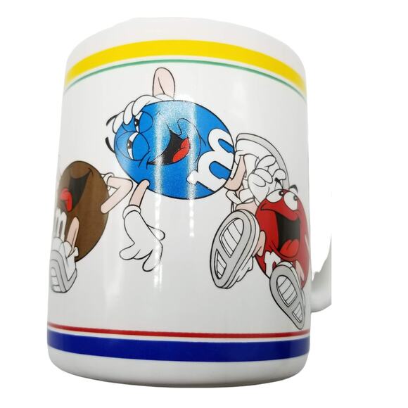 Vintage M&M's World Extra Large Mug 1997 Laughing It Up 26oz Jumbo Coffee Cup - Picture 6 of 8